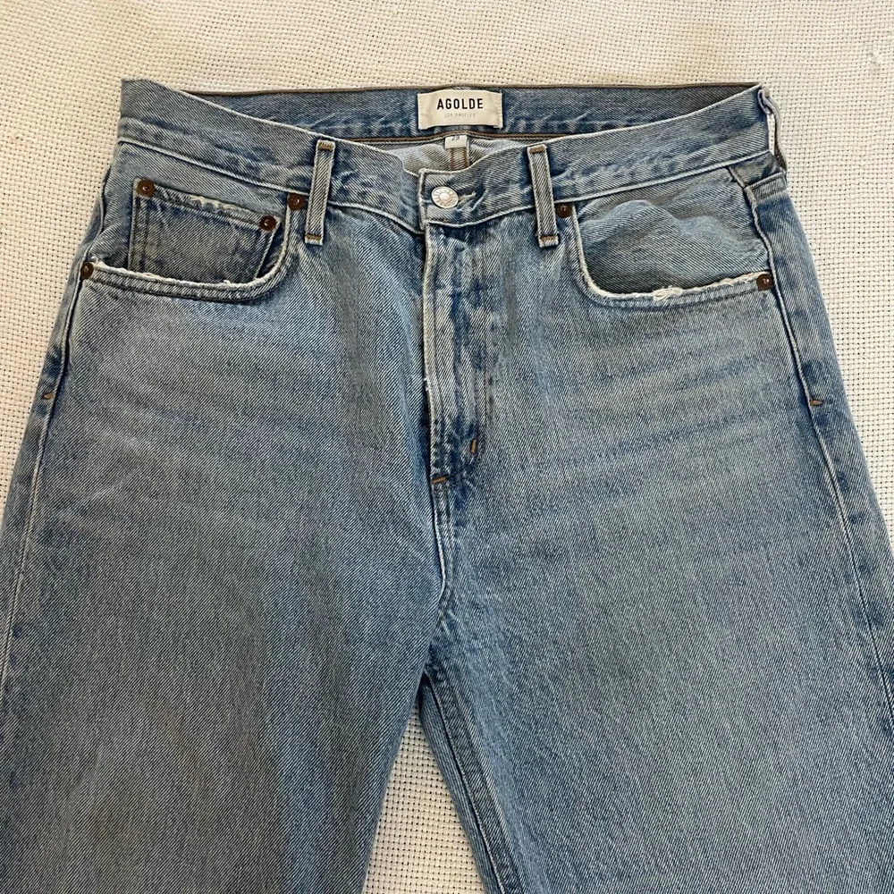Agolde Cherie High Rise Straight Jeans Size 29 - Picture 3 of 13